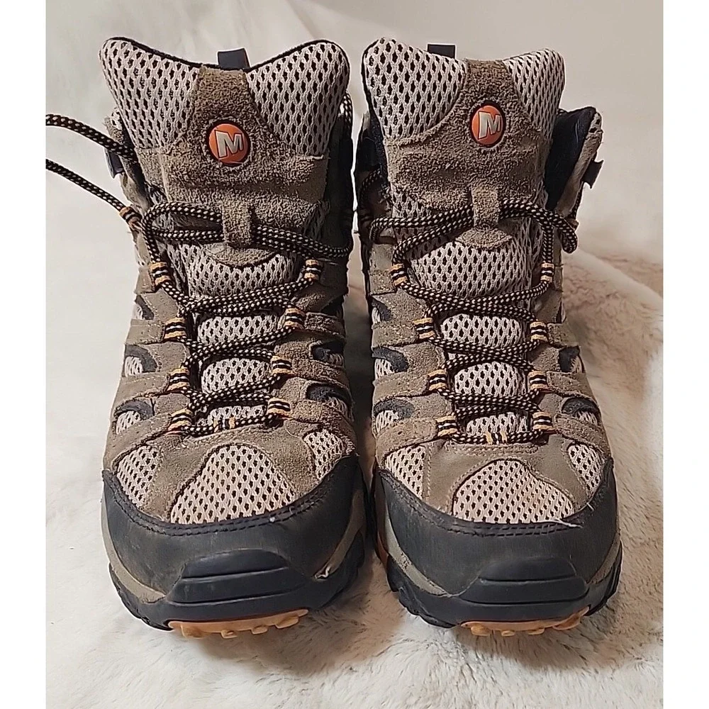 Merrell Shoes Womens Continuum Vibram Hiking Boot‎ Waterproof Leather Size 10